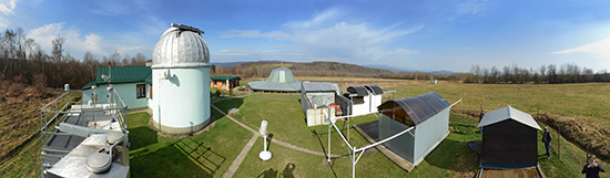  At Kolonica Observatory (April 2018).