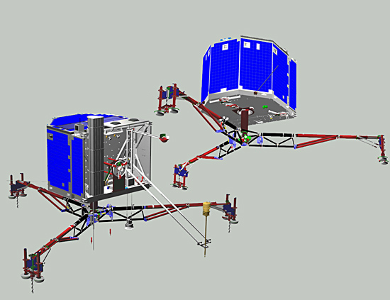  Philae - virtual model