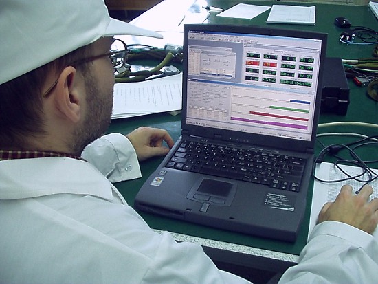 Software integration - the status and operation is monitored via graphic interface(CSSAR-Beijing).