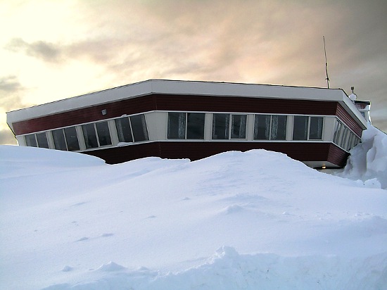 Observatrium ALOMAR na ostrove Andoya.