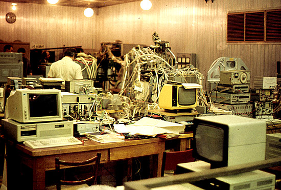  Komplexn skky ACTIVE v stave kozmickch vskumov (IKI), Moskva 1988
