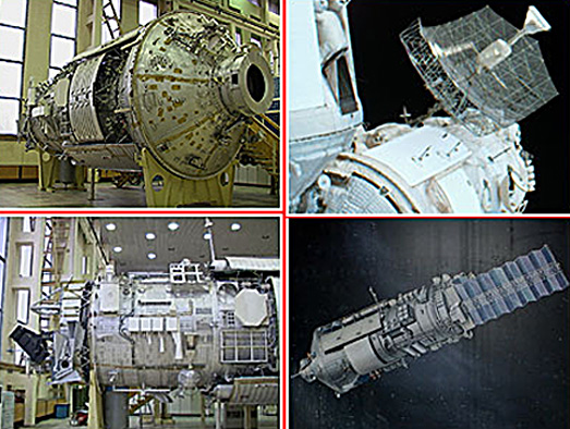  Scientific module PRIRODA, where the SPE-1M was installed. The module was launched on 23 April 1996 and docked to MIR on 26 April.